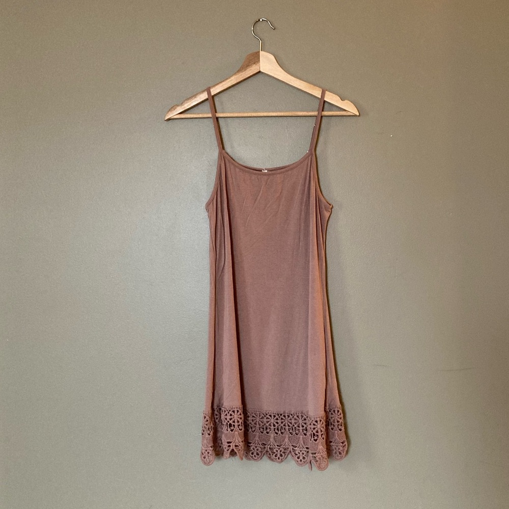 Dusty Lilac Slip Dress